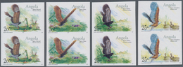 Thematik: Tiere-Greifvögel / Animals-birds Of Prey: 2003, ANGOLA: Domestic Eagles Complete Set Of Fo - Adler & Greifvögel