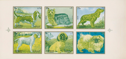 Thematik: Tiere-Hunde / Animals-dogs: 1972, Sharjah, Horses 15dh. To 2r., Booklet With Four Imperf. - Perros