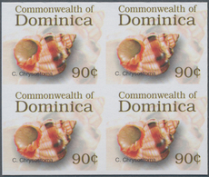 Thematik: Tiere-Meerestiere / Animals-sea Animals: 2006, Dominica. Imperforate Block Of 4 For The 90 - Maritiem Leven