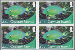 Thematik: Tiere-Meerestiere / Animals-sea Animals: 2012, Cayman Islands. Imperforate Block Of 4 For - Vita Acquatica