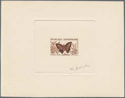 Thematik: Tiere-Schmetterlinge / Animals-butterflies: 1960, CENTRAL AFRICAN REPUBLIC: Butterfly 20fr - Butterflies