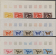 Thematik: Tiere-Schmetterlinge / Animals-butterflies: 1967/1968, NEW CALEDONIA: Butterfly Airmail St - Vlinders