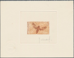 Thematik: Tiere-Schmetterlinge / Animals-butterflies: 1968, NEW CALEDONIA: Butterfly 29fr. 'Hippotio - Schmetterlinge