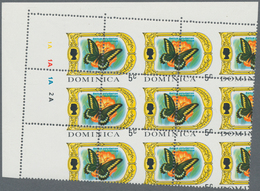 Thematik: Tiere-Schmetterlinge / Animals-butterflies: 1969, DOMINICA: QEII Definitive 5c. Butterfly - Farfalle