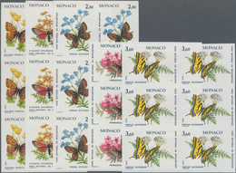 Thematik: Tiere-Schmetterlinge / Animals-butterflies: 1984, MONACO: Definitive Issue 'Butterflies An - Butterflies