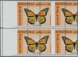 Thematik: Tiere-Schmetterlinge / Animals-butterflies: 1997, HONDURAS: Butterfly 5.40l. 'Danaus Plexi - Butterflies