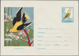 Thematik: Tiere-Vögel / Animals-birds: 1961, Romania. Lot Of 7 Different Entire Picture Covers. Four - Sonstige & Ohne Zuordnung