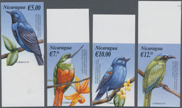 Thematik: Tiere-Vögel / Animals-birds: 2000, NICARAGUA: Birds Of America Complete IMPERFORATE Set Of - Sonstige & Ohne Zuordnung