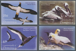 Thematik: Tiere-Vögel / Animals-birds: 2005, Dominica. Complete Set "Birds Of The Caribbean" (4 Valu - Other & Unclassified