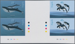 Thematik: Tiere-Meeressäuger (u.a. Wale) / Animals-aquatic Mammals: 2003, ANGOLA: Whales Complete Se - Andere & Zonder Classificatie