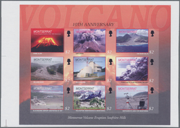 Thematik: Vulkane / Volcanoes: 2005, MONTSERRAT: 10th Anniversary Of Volcano Eruption Soufrière Hill - Vulkane