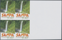 Thematik: Wasserfälle / Waterfalls: 2002, SAMOA: Landscapes $1.40 Waterfall At Samoa In An IMPERFORA - Ohne Zuordnung