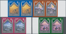 Thematik: Weihnachten / Christmas: 2000, MONTSERRAT: Christmas Complete Set Of Four In Horizontal IM - Christmas