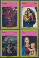 Thematik: Weihnachten / Christmas: 2005, Palau. Complete Set "Christmas" (4 Values) In IMPERFORATE S - Natale