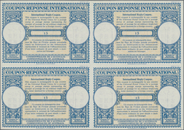 Australien: 1953, May. International Reply Coupon 1 $ (London Type) In An Unused Block Of 4. Luxury - Nuovi