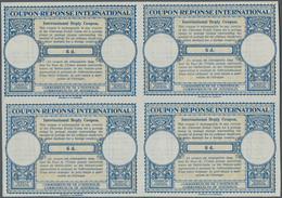 Australien - Ganzsachen: 1941. International Reply Coupon 6d (London Type) In An Unused Block Of 4. - Enteros Postales