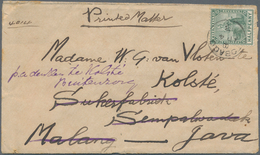 Bahamas: 1908, ½d Green Tied "TOBAGO AP 4 8" To Unsealed Envelope Endorsed "Printed Matter" To Malan - 1963-1973 Autonomia Interna