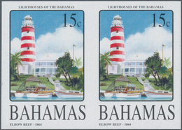 Bahamas: 2004, Lighthouses Complete Set Of Five (Elbow Reef, Great Stirrup, Great Isaac, Hole In The - 1963-1973 Autonomia Interna