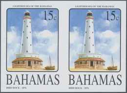 Bahamas: 2004, Lighthouses Complete Set Of Five (Bird Rock, Castle Island, San Salvador, Great Inagu - 1963-1973 Autonomía Interna