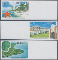 Belize: 2005, Definitive Issue 'Ecology And Cultural Heritage' Part Set Of 11 (missing The 10c. From - Belize (1973-...)