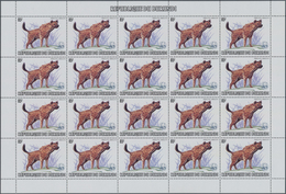 Burundi: 1982. AFRICAN WILDLIFE. Complete Set Of 13 From 2fr. To 85fr. In Complete Sheets Of 20 Stam - Usados