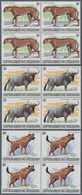 Burundi: 1982, African Wildlife Complete Set Of 13 From 2fr. To 85fr. (Lion, Giraffe, Rhinoceros, El - Used Stamps