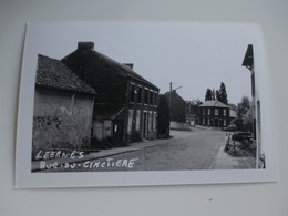 Carte Photo - FONTAINE L'EVEQUE - LEERNES - Rue Du Cimetiere - Fontaine-l'Eveque