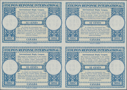 Canada / Kanada: 1948, November. International Reply Coupon 12 Cents (London Type) In An Unused Bloc - Nuovi