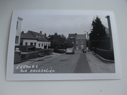 Carte Photo - FONTAINE L'EVEQUE - LEERNES - Rue Cauderlier - Fontaine-l'Evêque