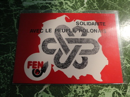 1 Carte POSTALE  F.E.N - Unclassified