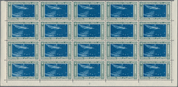 Italienisch-Cyrenaica: 1933, Airmails Squadron Flight, Both Values In Blocks Of 20 Stamps, Mint Neve - Cirenaica