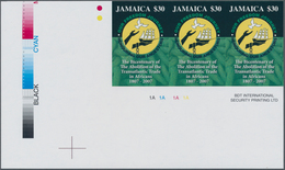 Jamaica: 2007, Bicentenary Of 'The Abolition Of The Transatlantic Trade In Africans' $30 In A Horizo - Jamaica (1962-...)