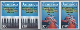 Jamaica: 2008, Centenary Of Royal Schools Of Music Complete Set Of Two (Piano And Violin) In Horizon - Giamaica (1962-...)