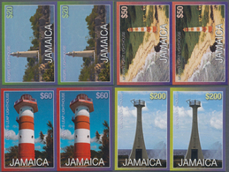 Jamaica: 2011, Lighthouses Complete Set Of Four (Negril, Morant Point, Lover's Leap And Galina) In H - Giamaica (1962-...)