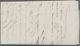Kolumbien: 1863, Stampless Entire Letter, Dated 27 April, Addresse To Lanman & Kemp, Merchants In NE - Colombie
