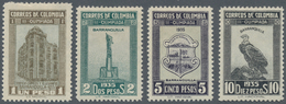 Kolumbien: 1935, 3rd Olympic Games Of South And Central America, 2c. To 10p., Complete Set Of 16 Val - Colombia