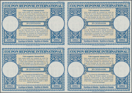 Kolumbien: 1954, Juni. International Reply Coupon 35 Centavos (London Type) In An Unused Block Of 4. - Kolumbien