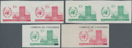 Kolumbien: 1960, 15th Anniversary Of The UNITED NATIONS, 20C. Imperforated From Margin And Same Desi - Colombie