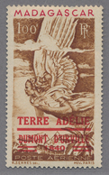 Madagaskar: 1948, Madagaskar Mi.Nr. 417 (Aufdruck TERRE ADELIE) Auf Luftpostbrief 24 DEC 48 Von Tana - Madagascar (1960-...)