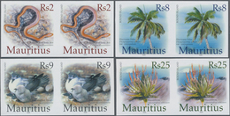 Mauritius: 2005, Nature Reserve 'Round Island' Complete Set Of Four (Juvenile Keel Scale Boa, Hurric - Mauritius (...-1967)