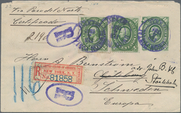 Mexiko - Ganzsachen: 1885, Commercially Used Uprated Postal Stationery Envelope 10 Centavos Green Hi - México