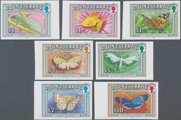 Montserrat: 1992, Definitives 'Insects' (butterflies, Dragonflies, Bee, Wasp And Others) Complete IM - Autres & Non Classés