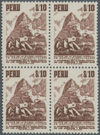 Peru: 1951, 5th Pan American Highway Congress Without Overprint, 2c.-10s., Complete Set Of Nine In B - Peru