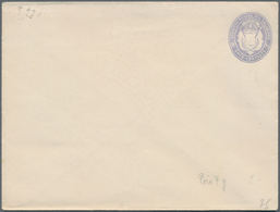 El Salvador - Ganzsachen: 1888, Two Stationery Envelopes On Private Order: Coat Of Arms 11 C Light-b - Salvador