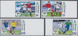 Salomoninseln: 2006, Football World Championship In Germany Complete IMPEFORATE Set Of Four From Rig - Isole Salomone (...-1978)