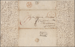 Samoa: 1844 Entire Letter Written And Sent By Rev. Henry Nisbet From Upolu, Samoa To His Sister In G - Samoa