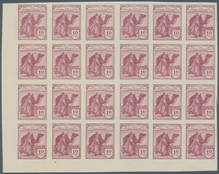 Spanisch-Sahara: 1936, Native With Dromedary Prepared Reprint But NOT ISSUED Set Of Ten Without Cont - Sahara Espagnol