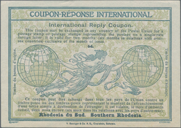 Süd-Rhodesien: 1907. International Reply Coupon 5d (Rome Type). Collector's Item From Archives! - Rhodésie Du Sud (...-1964)