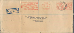 Süd-Rhodesien: 1948 (13.1.), Registered Cover Used From Bulawayo To Johannesburg With Metermark 2d. - Southern Rhodesia (...-1964)