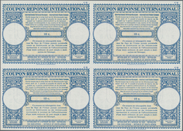 Südafrika: 1961, December. International Reply Coupon 10 C (London Type) In An Unused Block Of 4. Lu - Storia Postale